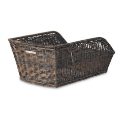 Basil Cento Rattan Look Fahrradkorb hinten braun