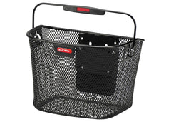 KLICKfix Fahrradkorb Mini für den Lenker, 10 L, schwarz