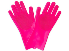 Muc-Off Silikonhandschuhe Deep Scrubber Gloves Pink
