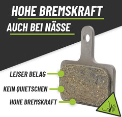 2x Shimano Scheibenbremsbeläge B05S lose + Bleeding Block