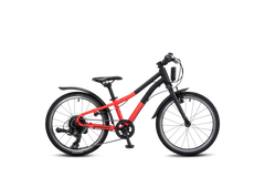 WINORA Rage 20 Jungen Red gloss/Black Chalk matte