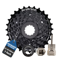 Shimano Kassette CS-HG200 12-28 | 12-32 Zähne 7-fach mit Werkstatttool