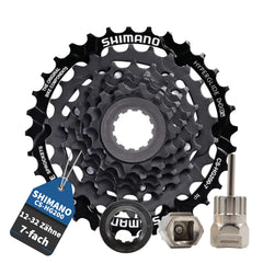 Shimano Kassette CS-HG200 12-28 | 12-32 Zähne 7-fach mit Werkstatttool
