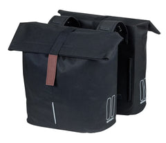 Basil Doppeltasche City schwarz 28-32 L Universell