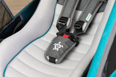 Qeridoo Babyschale (Dunkelgrau) bis 12 kg für Qeridoo Kinderanhänger