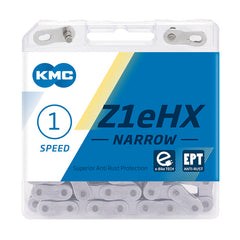 KMC E-Bike Kette Z1eHX Narrow EPT 128 Glieder MissingLink