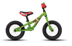 Ghost Powerkiddy 12 Laufrad grün rot weiß