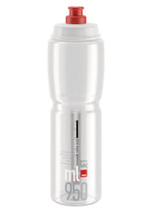 Elite Trinkflasche JET Clear klar/rot 950 ml