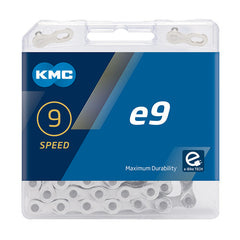 KMC E-Bike Kette e9 9-fach 122 Glieder mit MissingLink