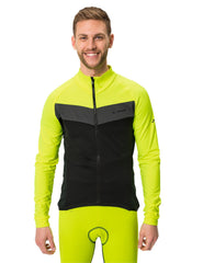 Vaude Herren Trickot Jacke langarm Posta LS Tricot neon yellow