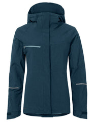 Vaude Damen isolierte Regenjacke Yaras dark sea