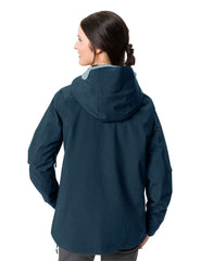 Vaude Damen isolierte Regenjacke Yaras dark sea