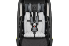 Qeridoo Sportrex 1 Kinder Fahrradanhänger Lime Green 2023