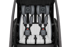 Qeridoo Sportrex 2 Kinder Fahrradanhänger Lime Green 2023