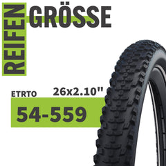 2x Schwalbe Smart Sam Plus Reifen 29 x 2,10" AV/DV/SV 54-622 + Reifenheber