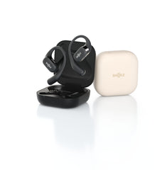 Shokz Knochenschall Kopfhörer OpenFit Beige, Schwarz