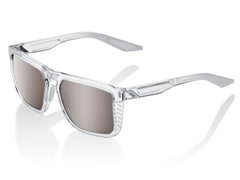 100% Sonnenbrille Renshaw HiPER Mirror Lens Polished Crystal Haze
