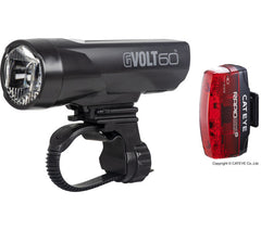 CAT EYE Beleuchtungskit GVolt 60 Kit HL-EL550GNRC + Rapid Micro G TL-LD620G