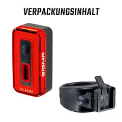 Sigma LED Akkurücklicht HIRO 70 schwarz