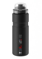 Elite Trinkflasche Syssa Race schwarz matt 0,75 L