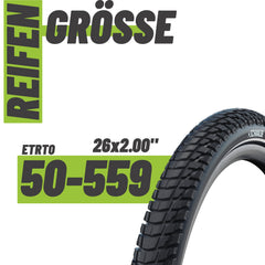 Schwalbe Reifen Marathon Plus Tour Schwarz Reflex 26 x 2.00 (50-559)" Drahtreifen Modell 2026