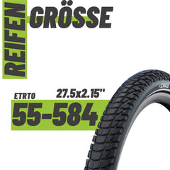 Schwalbe Reifen Marathon Plus Tour Schwarz Reflex 27.5 x 2.15 (55-584)" Drahtreifen Modell 2026