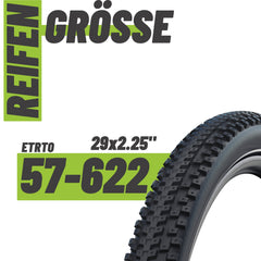 Schwalbe Reifen Advancer Hybrid Schwarz Reflex 29 x 2.25 (57-622)" Drahtreifen Modell 2026