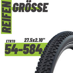 Schwalbe Reifen Advancer Hybrid Schwarz Reflex 27.5 x 2.10 (54-584)" Drahtreifen Modell 2026