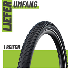 Schwalbe Reifen Marathon Plus MTB Schwarz Reflex 27.5 x 2.60 (65-584)" Drahtreifen Modell 2026