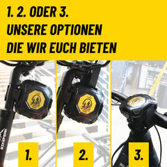 BikePeak Fahrrad Abschleppseil Sugarloof 250cm