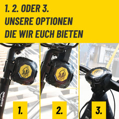 BikePeak Fahrrad Abschleppseil Sugarloof 250cm