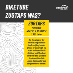 BikePeak 2x Fahrradschlauch Zugtaps Kids 20 Zoll mit Auto/Schrader Ventil 40mm