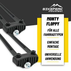 BikePeak Monty Floppy Rahmenschloss Befestigung
