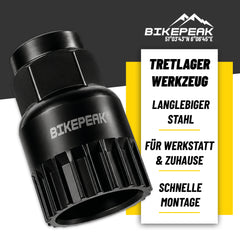 BikePeak Tretlager Werkzeug