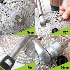 Shimano Kassette CS-HG200 12-28 | 12-32 Zähne 7-fach mit Werkstatttool