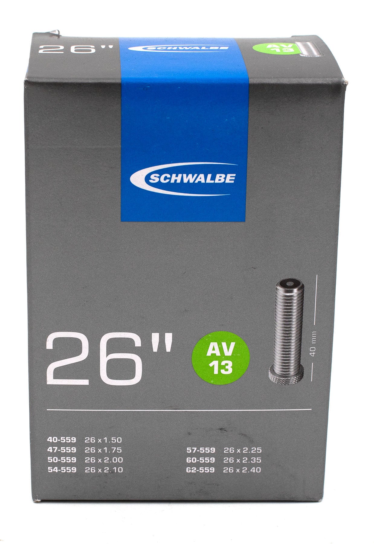 Schwalbe Schlauch AV 13 40 mm für 26" (40/62-559)