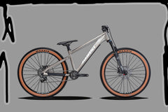 GHOST NIRVANA 4X Unisex raw alu/chrome - glossy