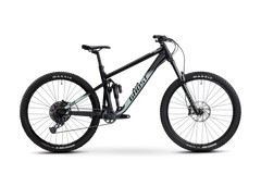 GHOST RIOT AM AL/AL 160/150 Universal Unisex black/super light green - matt