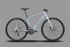 GHOST URBAN ASKET Unisex metallic light grey/shark blue matt