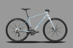 GHOST URBAN ASKET Unisex metallic light grey/shark blue matt