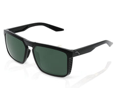 100% Sonnenbrille Renshaw Smoke Lens Gloss Black
