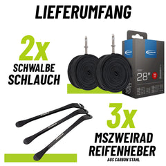 2x Schwalbe 28 " SV-17 (40mm) mit Reifenheber