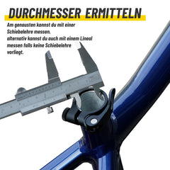 BikePeak Federsattelstütze Ø wählbar 350mm schwarz inkl. 4 Wechselfedern