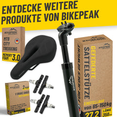 BikePeak 2er Set Scheibenbremsbeläge Mont Blöd - für Shimano B01S B03S B05S aus Organic Resin
