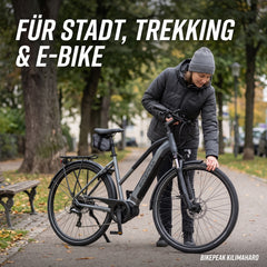 BikePeak 2x Fahrradschlauch Monty Fudgy MTB 26 Zoll mit Auto/Schrader Ventil 40mm