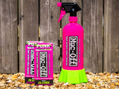 Muc-Off Pflegemittel Bottle For Life + 4x Punk Powder Bundle
