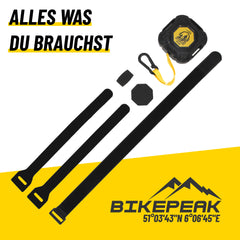 BikePeak Fahrrad Abschleppseil Sugarloof 250cm