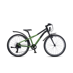 WINORA Rage 24 Jungen Crocodile Green matte/Black Chalk matte