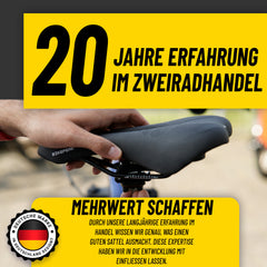 BikePeak Sattel Wählbar MTB-Trekking-City Memory-Schaum Fahrradsattel