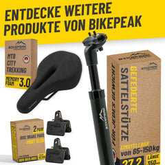 BikePeak V-Brake Shoes Matterhoch 70mm 2er Bundle